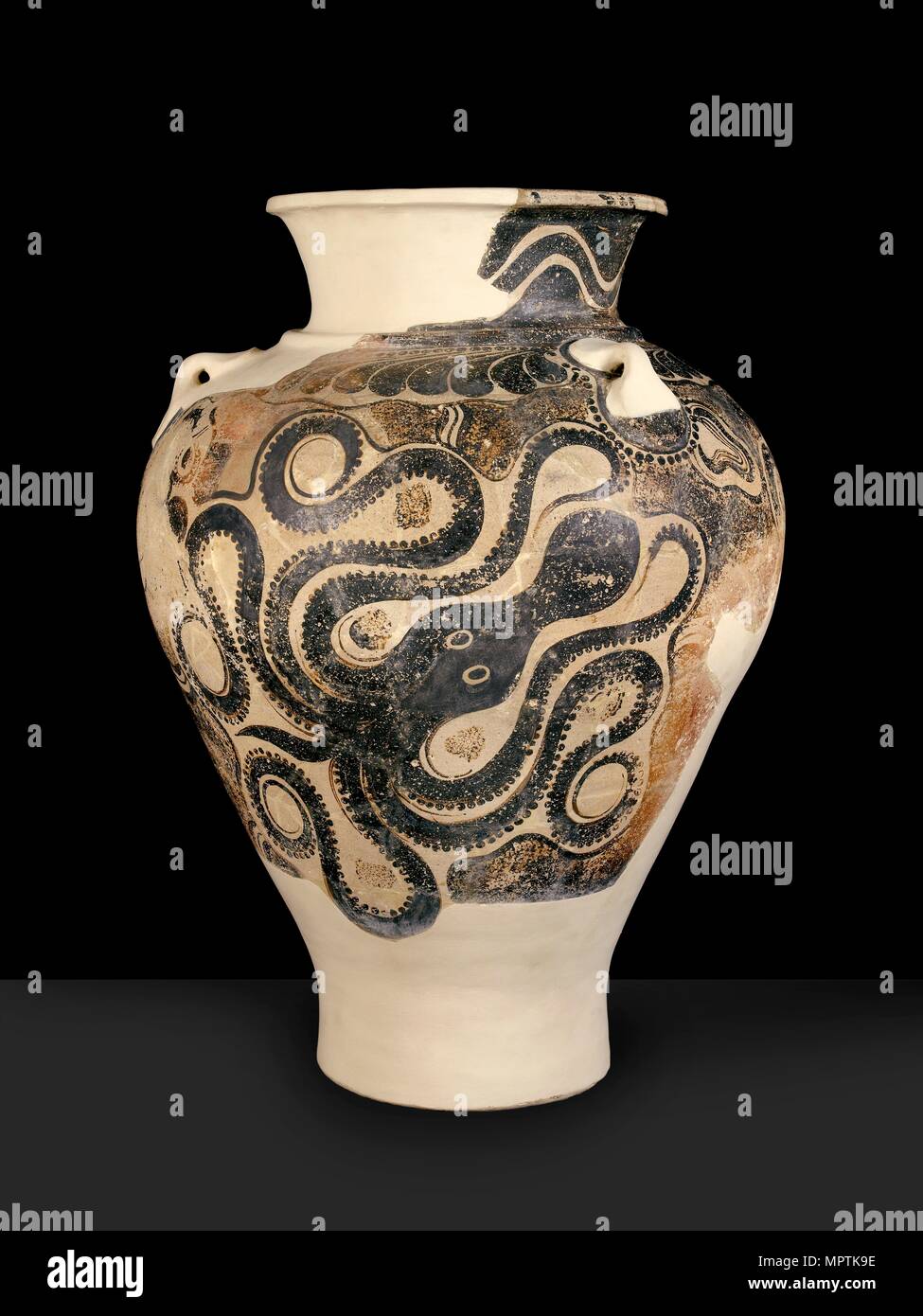 Jar, Late Minoan II periodo (C1450-c1400 BC). Artista: sconosciuto. Foto Stock