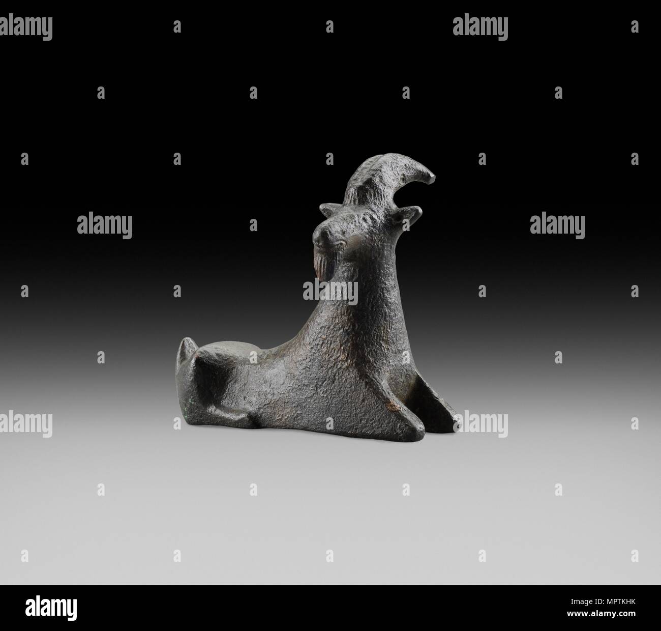 In bronzo di figurine di capra, VI secolo A.C. Artista: sconosciuto. Foto Stock