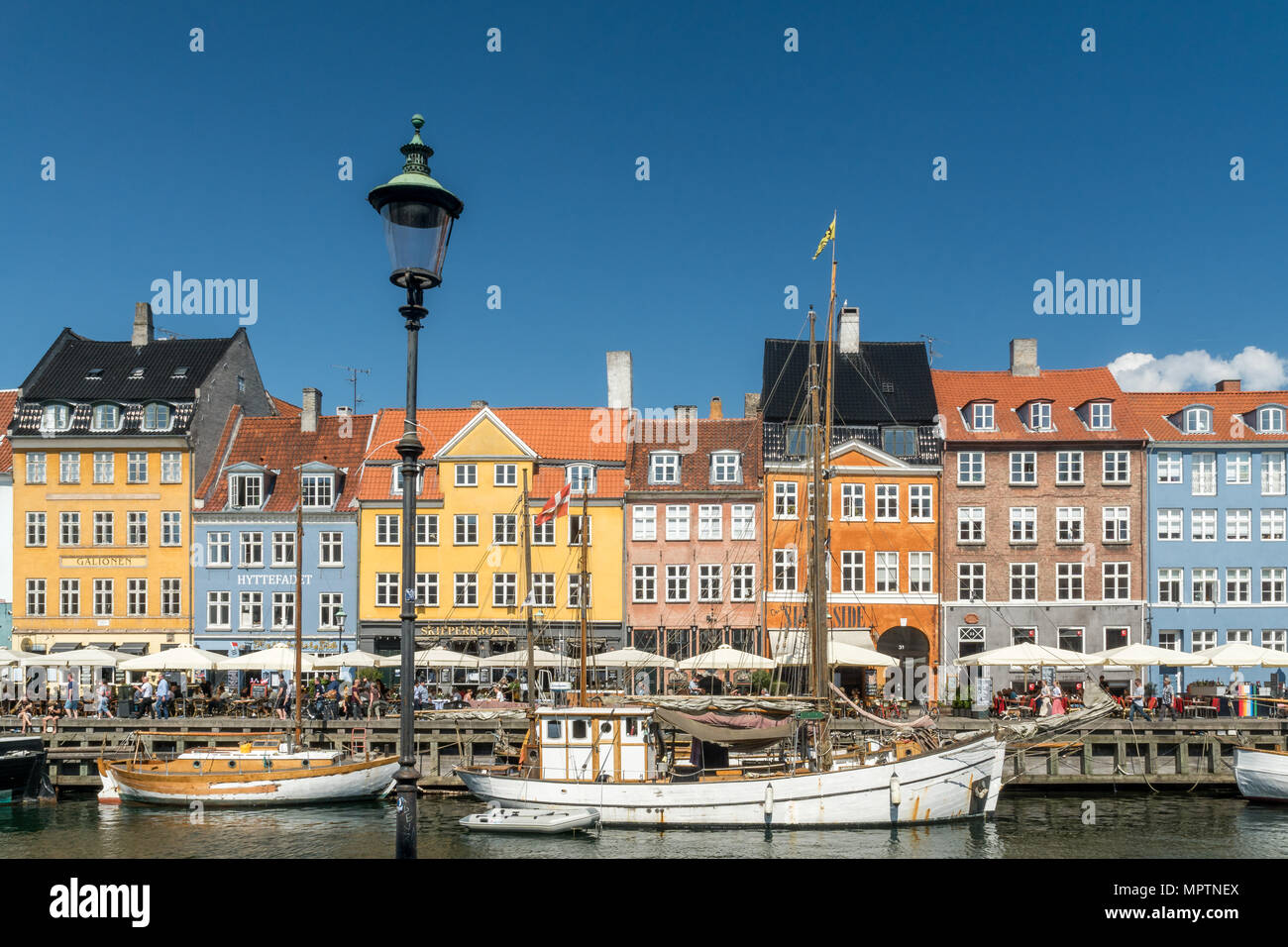 Visite turistiche a Copenaghen Foto Stock