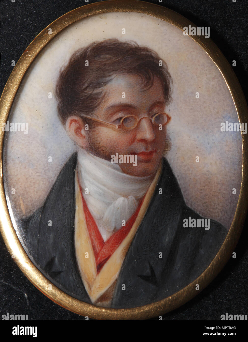Ritratto del Conte Karl Robert Nesselrode (1780-1862). Foto Stock
