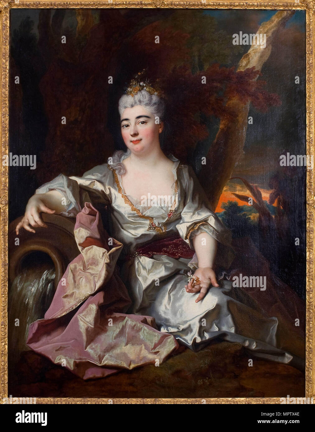 Marie Louise Élisabeth de Bourbon-Orléans (1695-1719), la Duchessa di Berry. Foto Stock