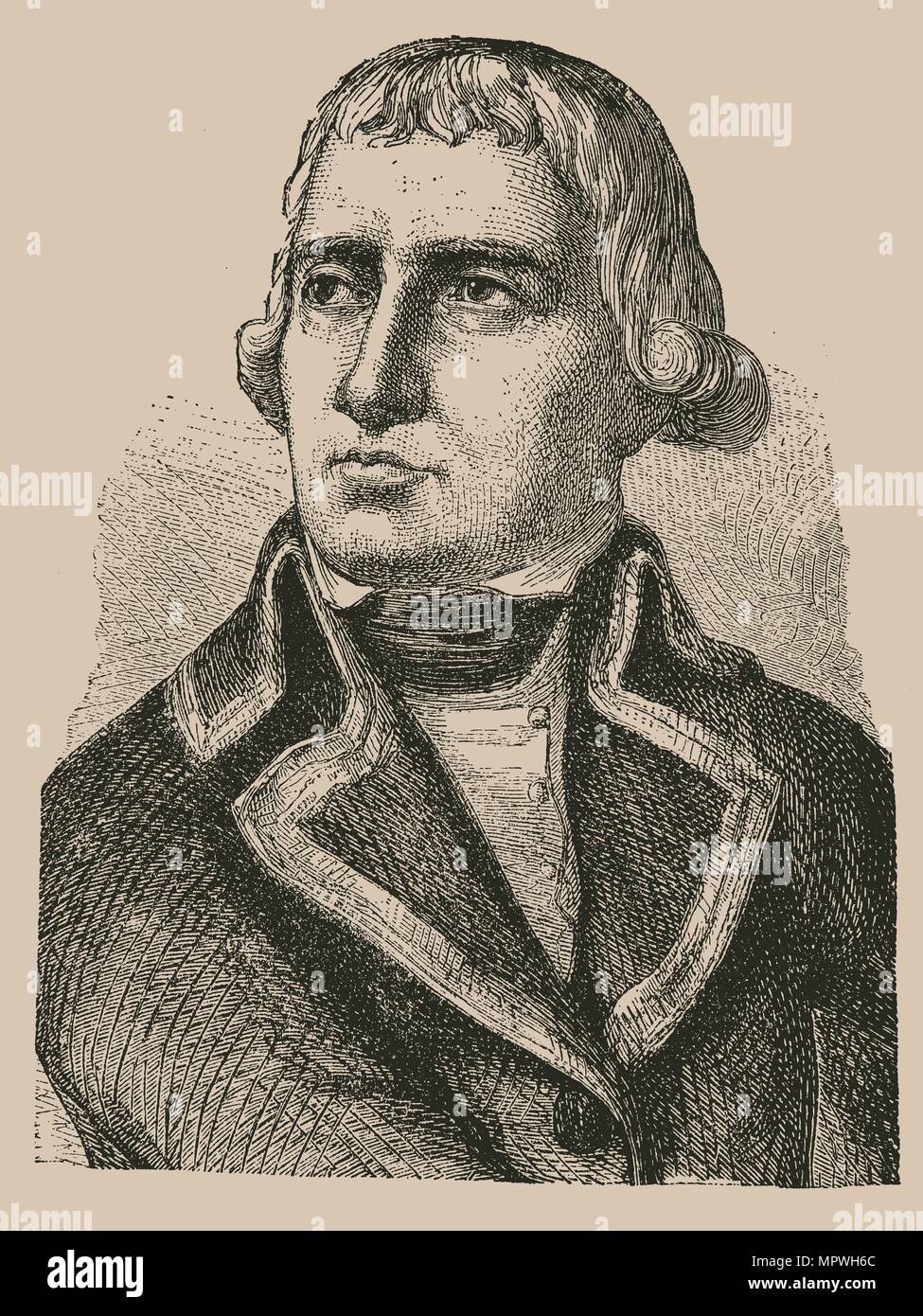 Jean Mathieu Philibert Sérurier (1742-1819), 1889. Foto Stock