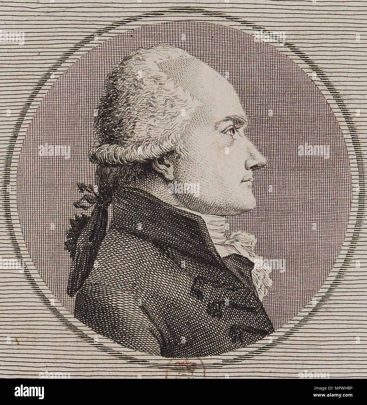 Jean-Denis Lanjuinais (1753-1827), 1789. Foto Stock