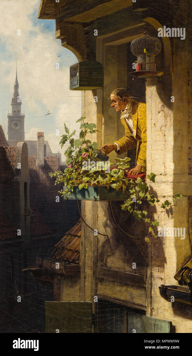 Il sottotetto I, 1848-1849. Foto Stock