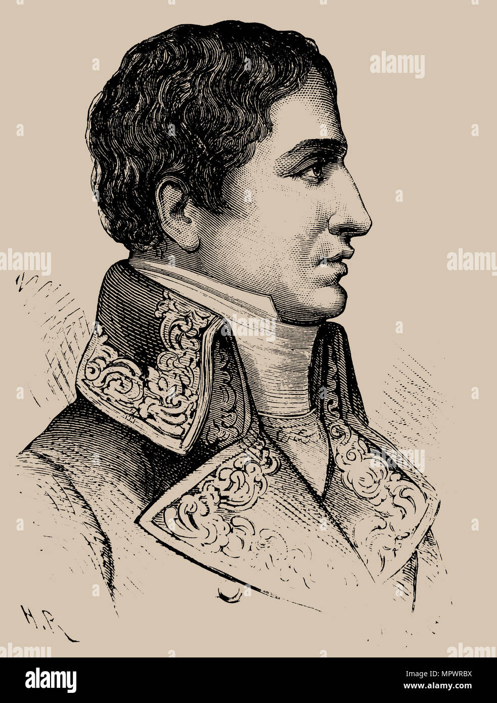 Lucien Bonaparte (1775-1840), 1889. Foto Stock