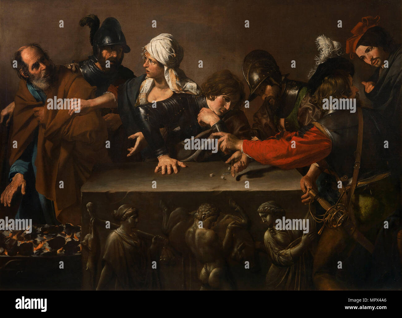 La vulnerabilità ad attacchi di tipo Denial of Saint Peter, c. 1616-1617. Foto Stock