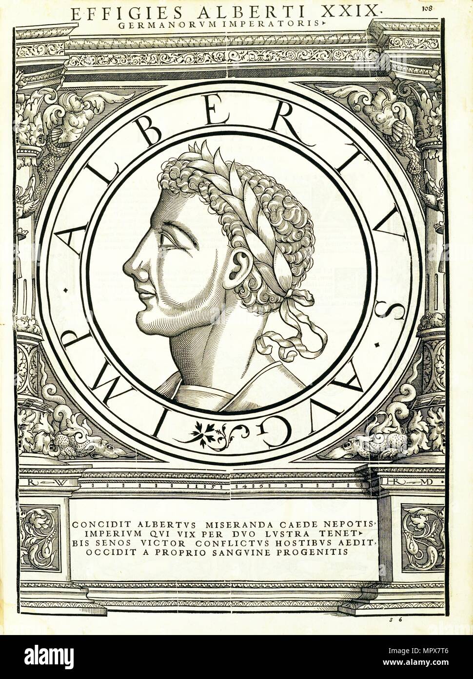 1 Albertus (1255 - 1308), 1559. Foto Stock