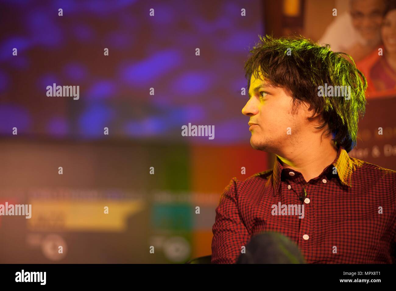 Jamie Cullum, 2011. Artista: Alan John Ainsworth. Foto Stock