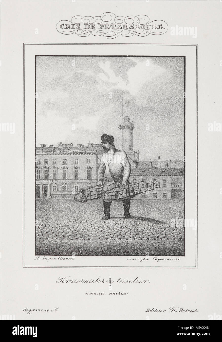 Il venditore di pollame, 1830-1831. Foto Stock