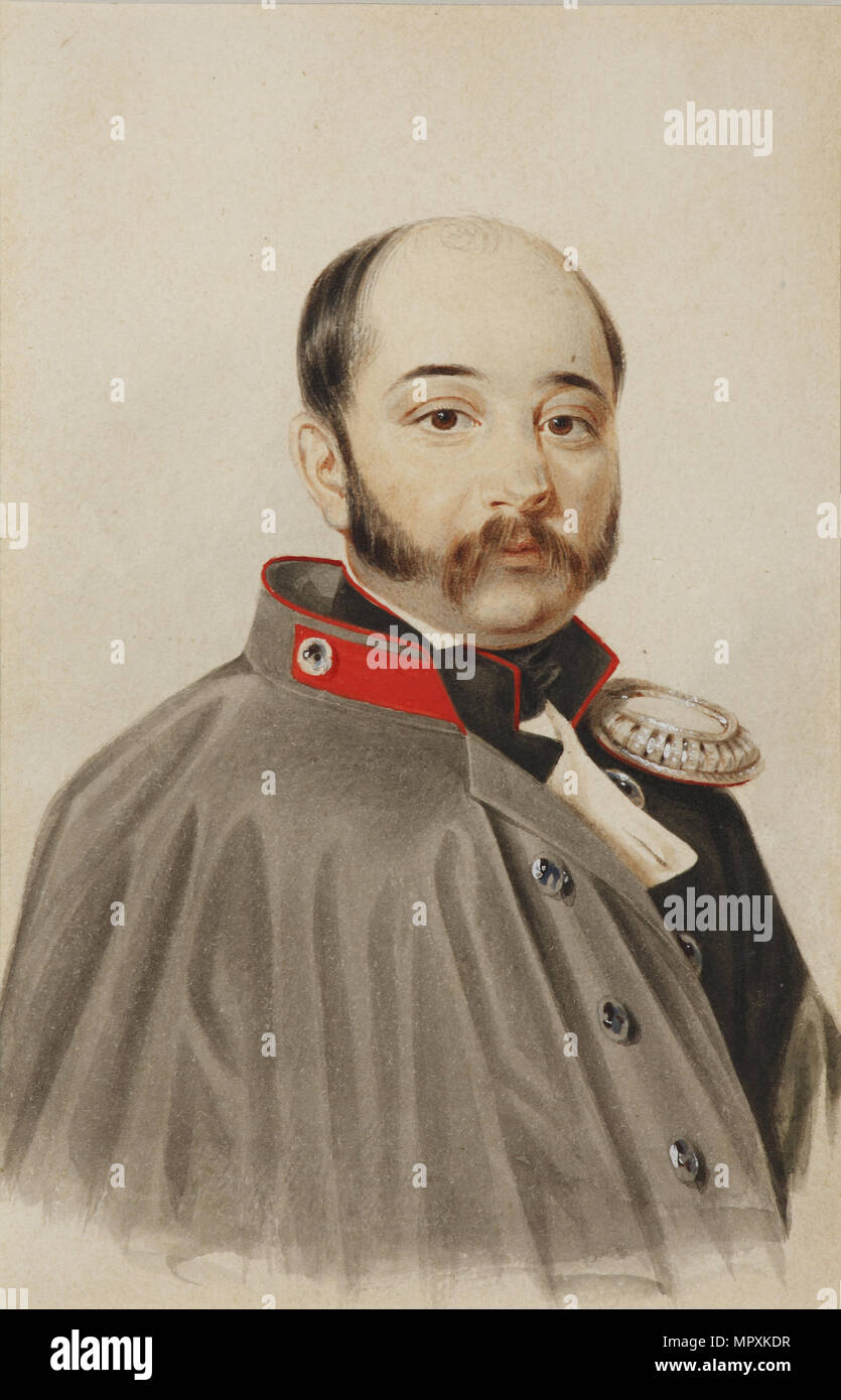 Nikolai Ivanovich Lorer (1794-1873), Fine 1840s. Foto Stock