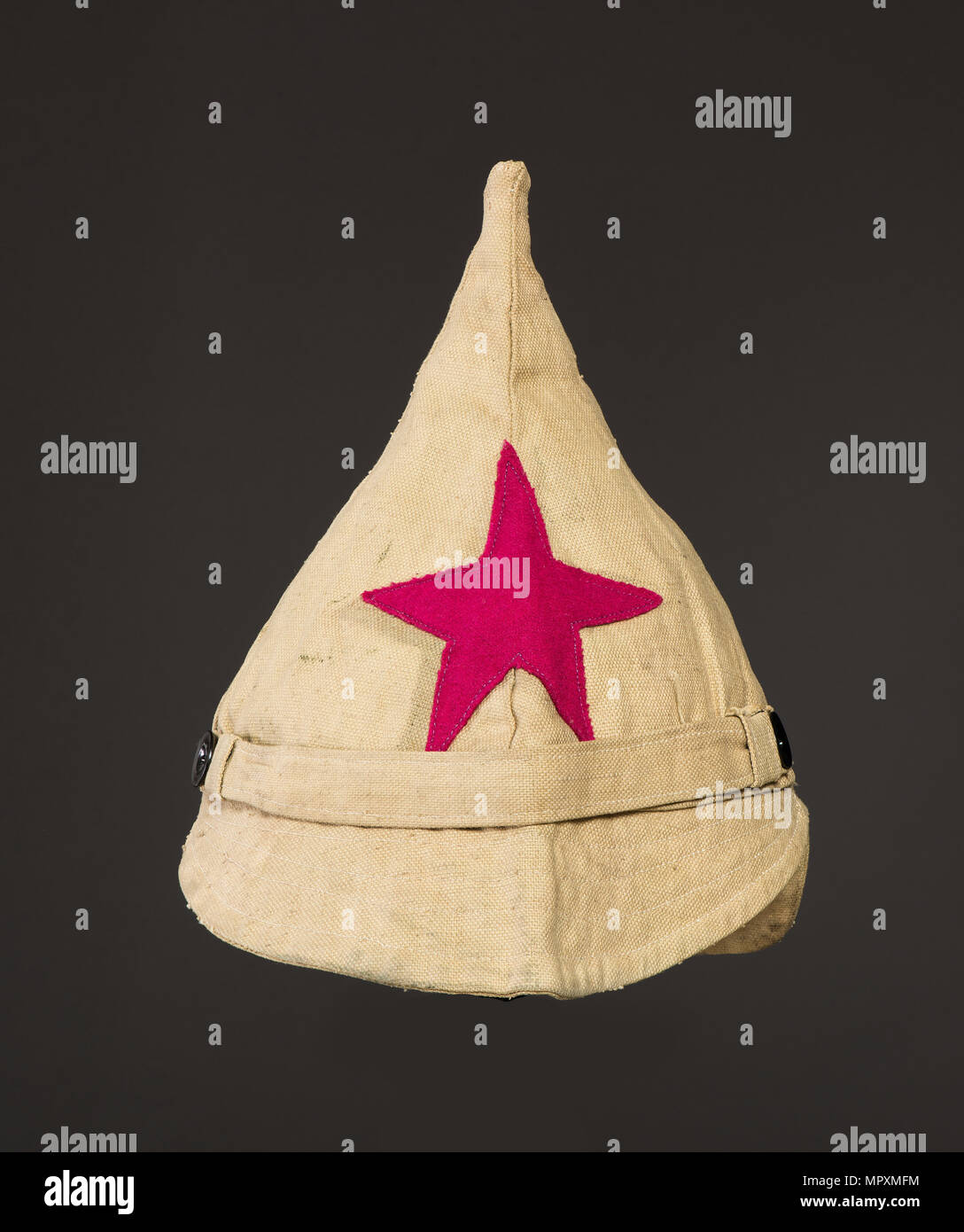 Budyonovka - Copricapo dell'Armata Rossa, 1922. Foto Stock