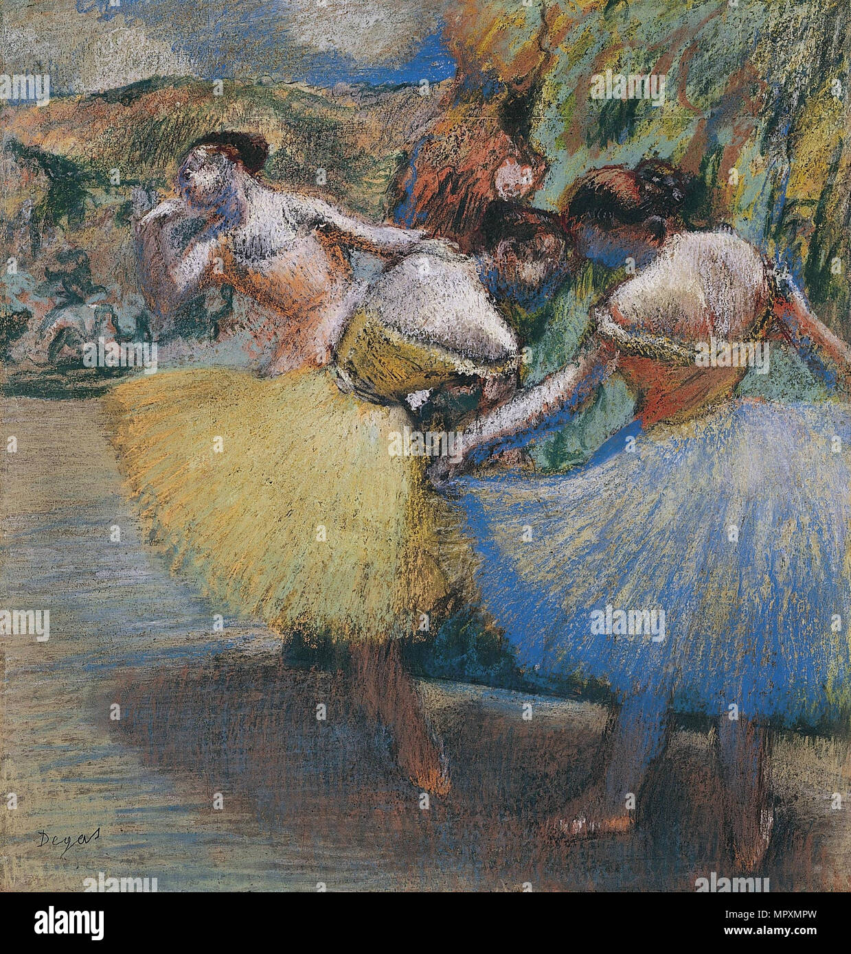 Tre danzatori, 1898. Foto Stock
