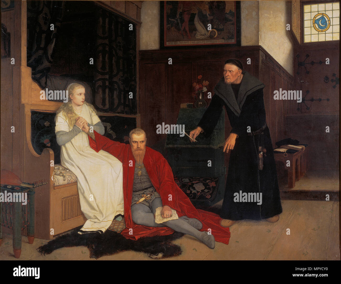 Re Eric XIV di Svezia (1533-1577), 1871. Foto Stock