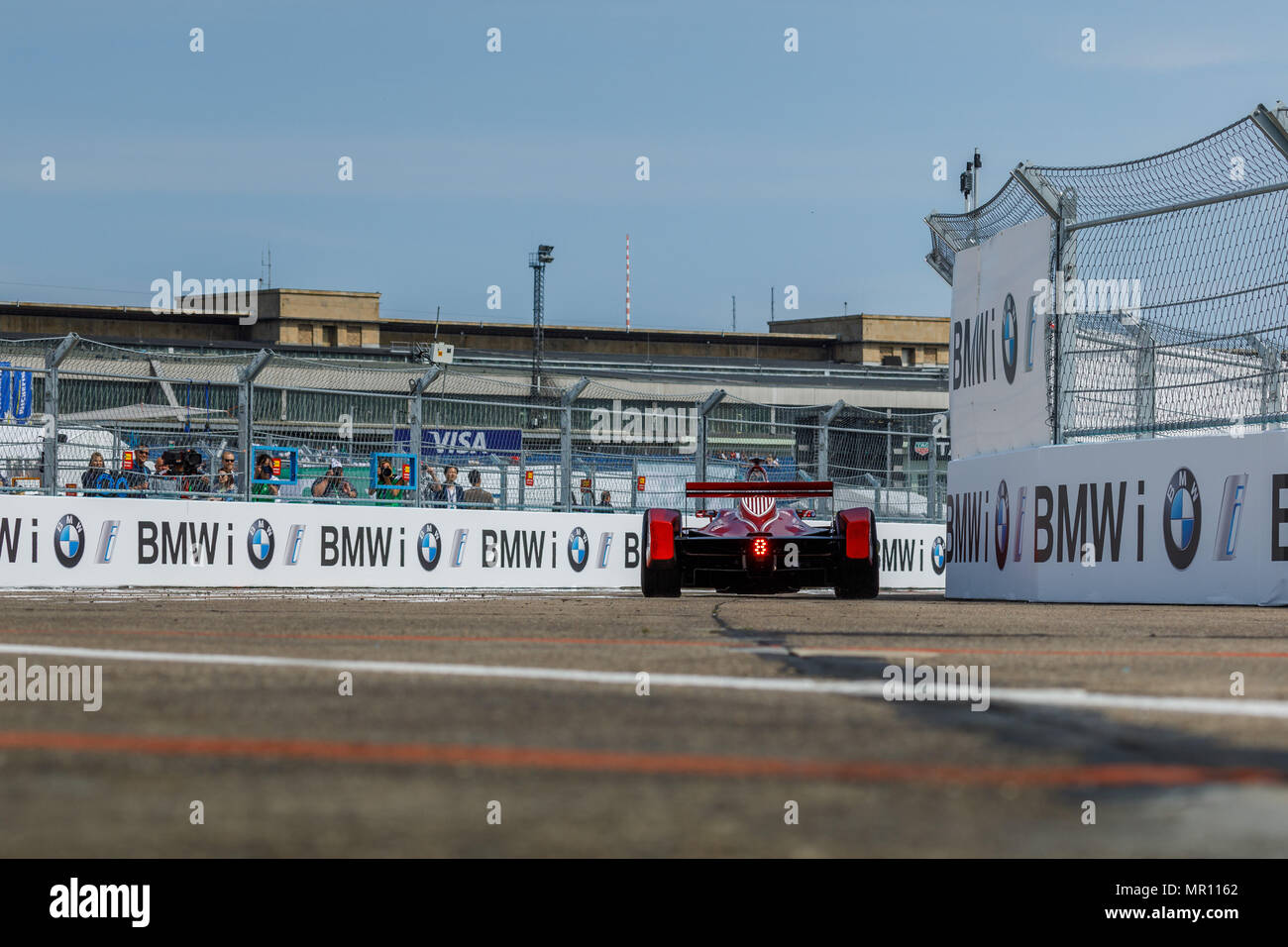 Berlino, Deutschland. 19 Maggio, 2018. Berlino, Germania 19.Maggio 2018: la FIA - ePrix Berlin - Formazione - 2018 impressioni, Berlin Tempelhof | Utilizzo di credito in tutto il mondo: dpa/Alamy Live News Foto Stock