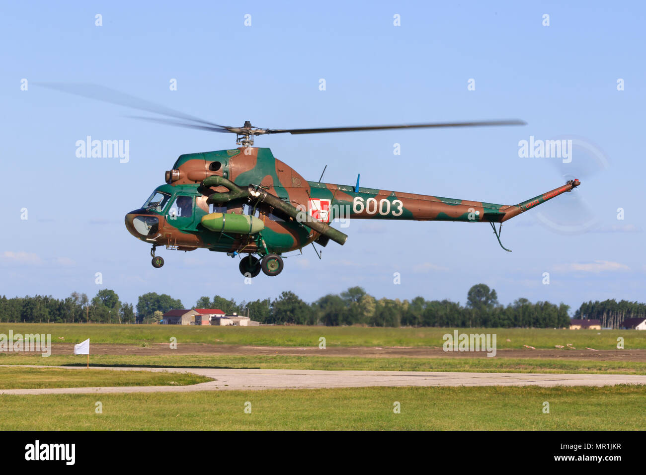 PZL-Swidnik Mi-2 Oplita dalla Polonia - Air Force Foto Stock