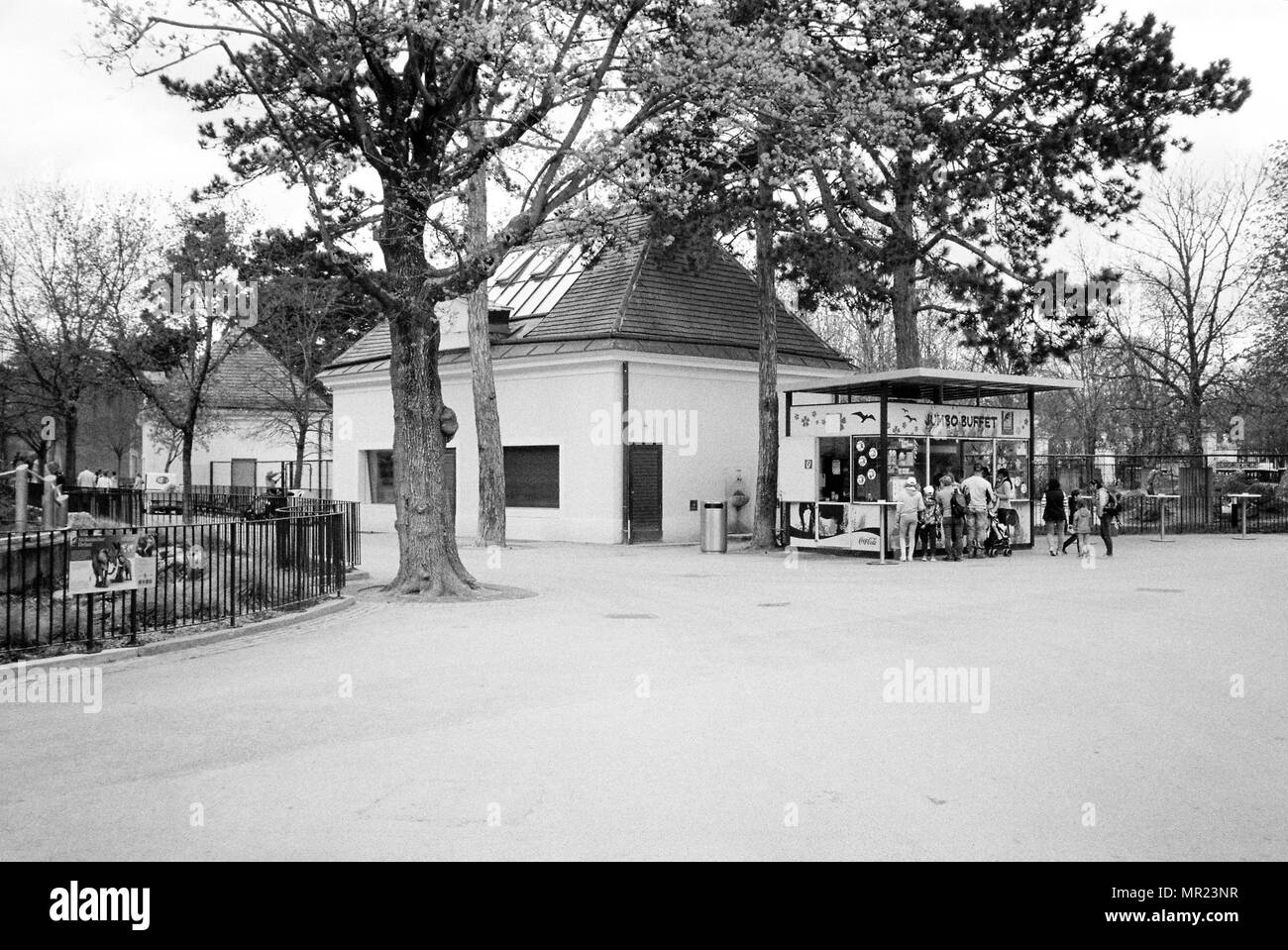 Lo Zoo di Schönbrunn, Maxingstraße, Vienna, Austria, l'Europa. Foto Stock