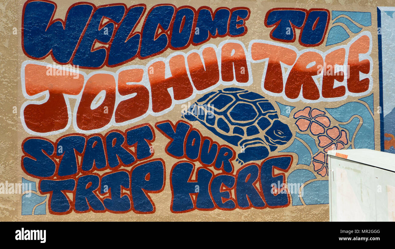 Joshua Tree Inn - 29 Palms California Foto Stock