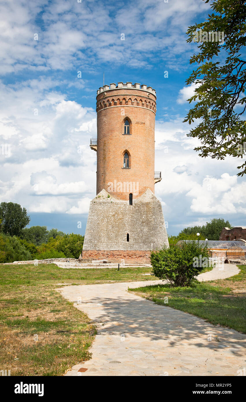 Torre Chindia in Sibiu (Tirgoviste), Romania Foto Stock