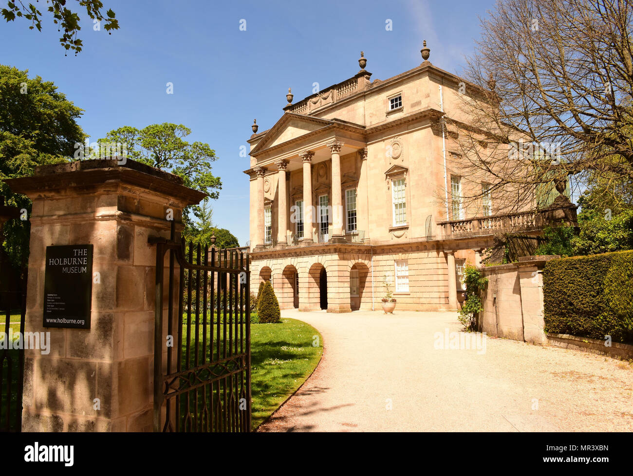 La bellezza del bagno: l'Holburne Museum Foto Stock