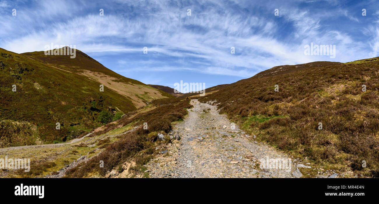 Causey Pike nel nord-occidentale di Lakeland fells Foto Stock