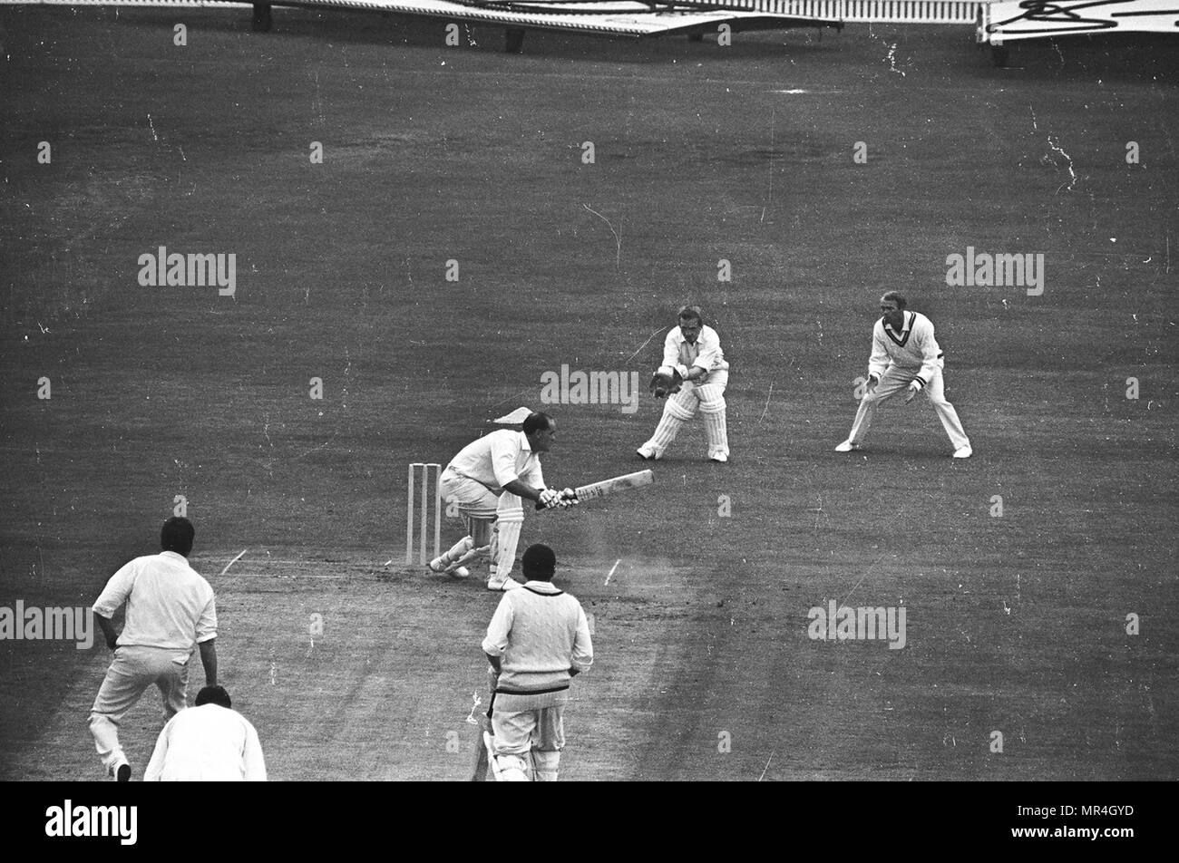 Yorkshire v Worcestershire 1965 Foto Stock