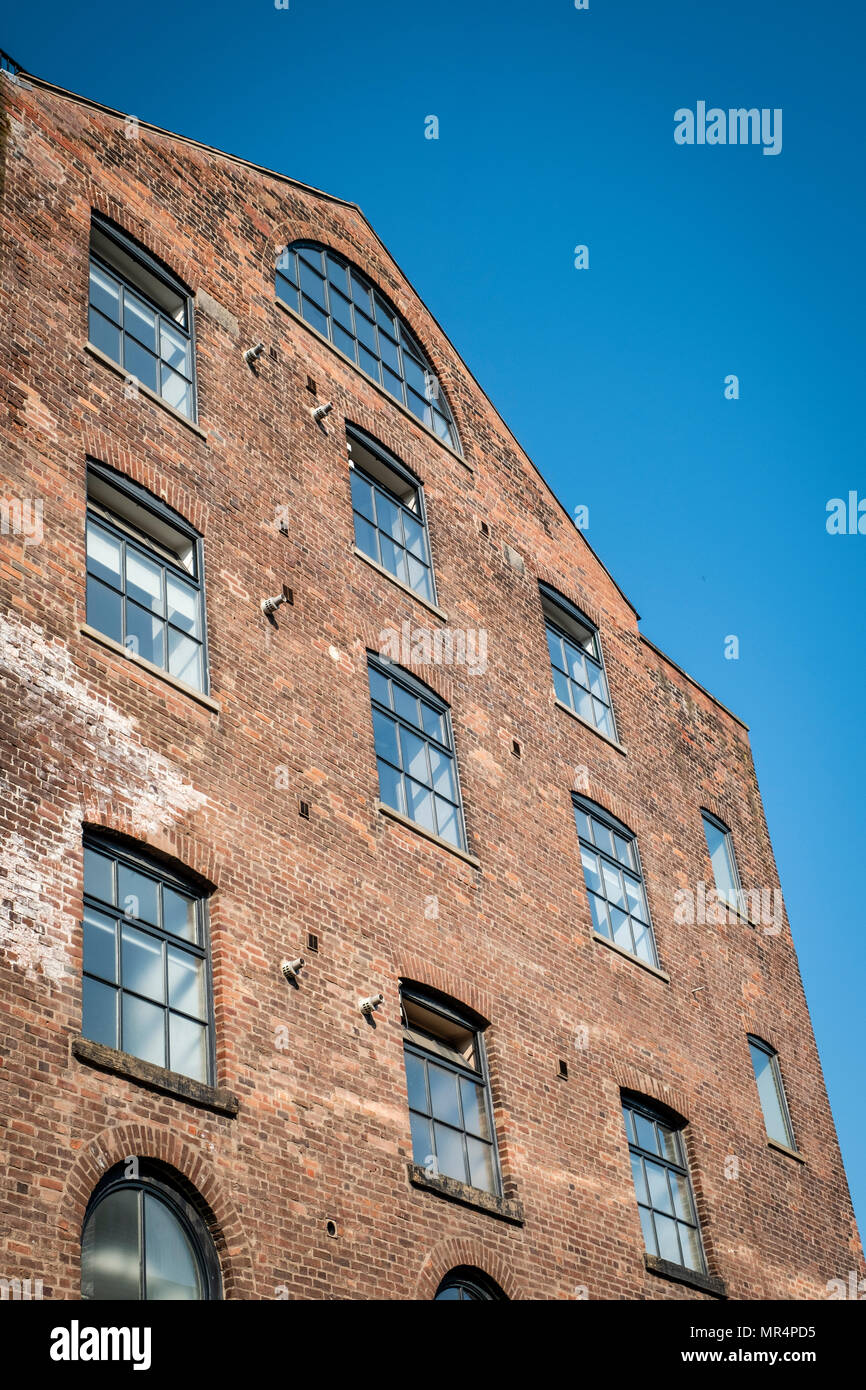 Il Marshalls mulino in Holbeck villaggio urbano, Leeds, West Yorkshire, Regno Unito Foto Stock