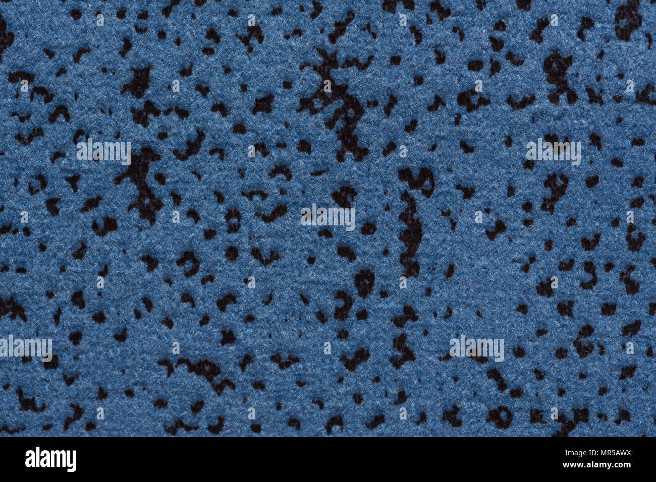 Meravigliosa texture di tessuto in colore blu. Foto Stock