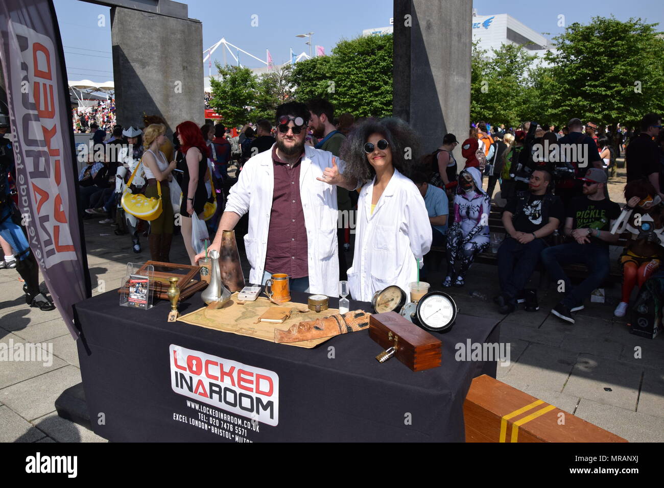 Londra, Regno Unito. 26 Maggio, 2018. Fumetto Con Cosplay Londra 2018 Credit: WatfordLondon/Alamy Live News Foto Stock