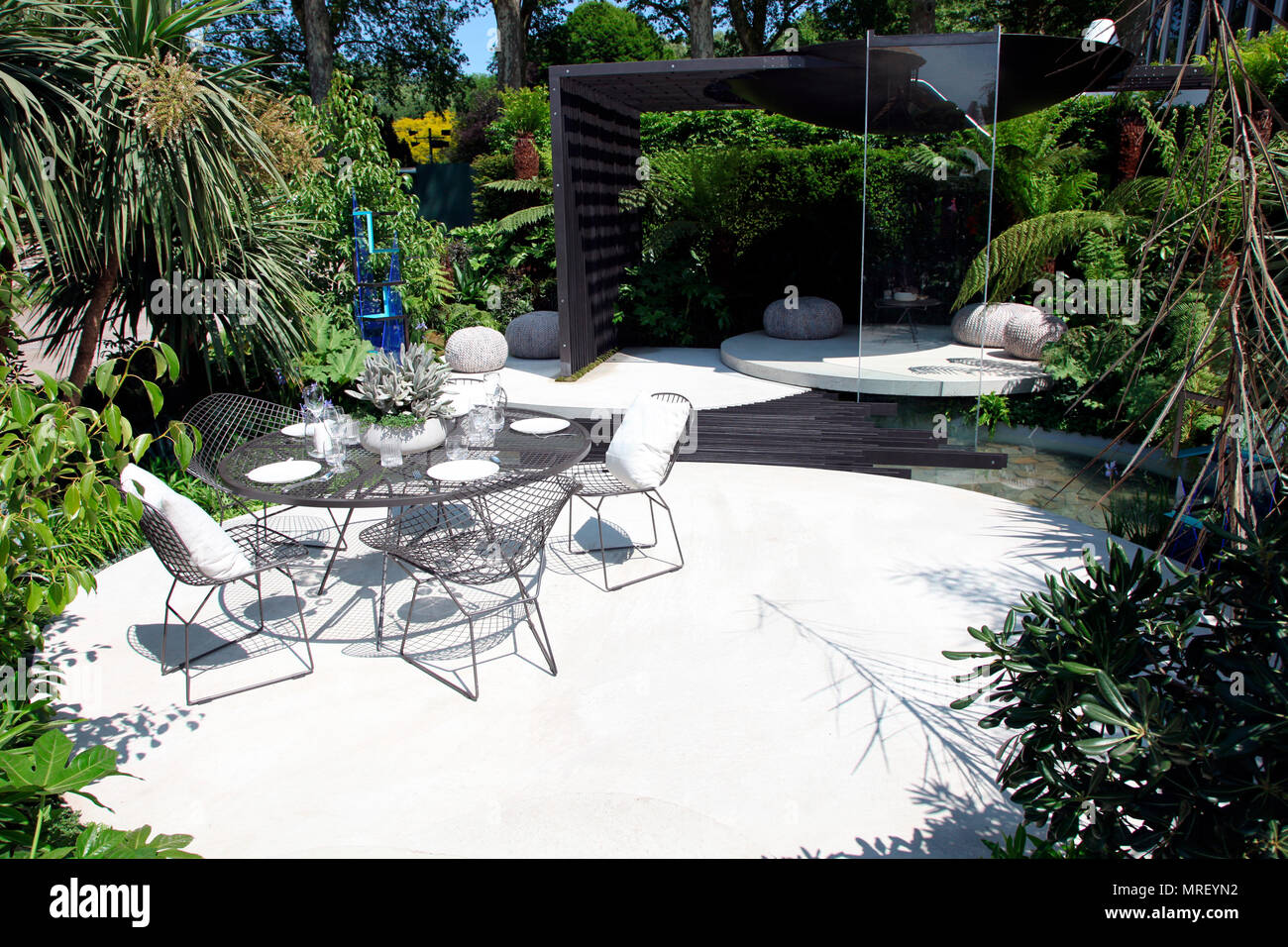 Capitale VTW giardino, lo spirito della Cornovaglia da Stuart Charles Towner, RHS Chelsea Flower Show 2018 Foto Stock