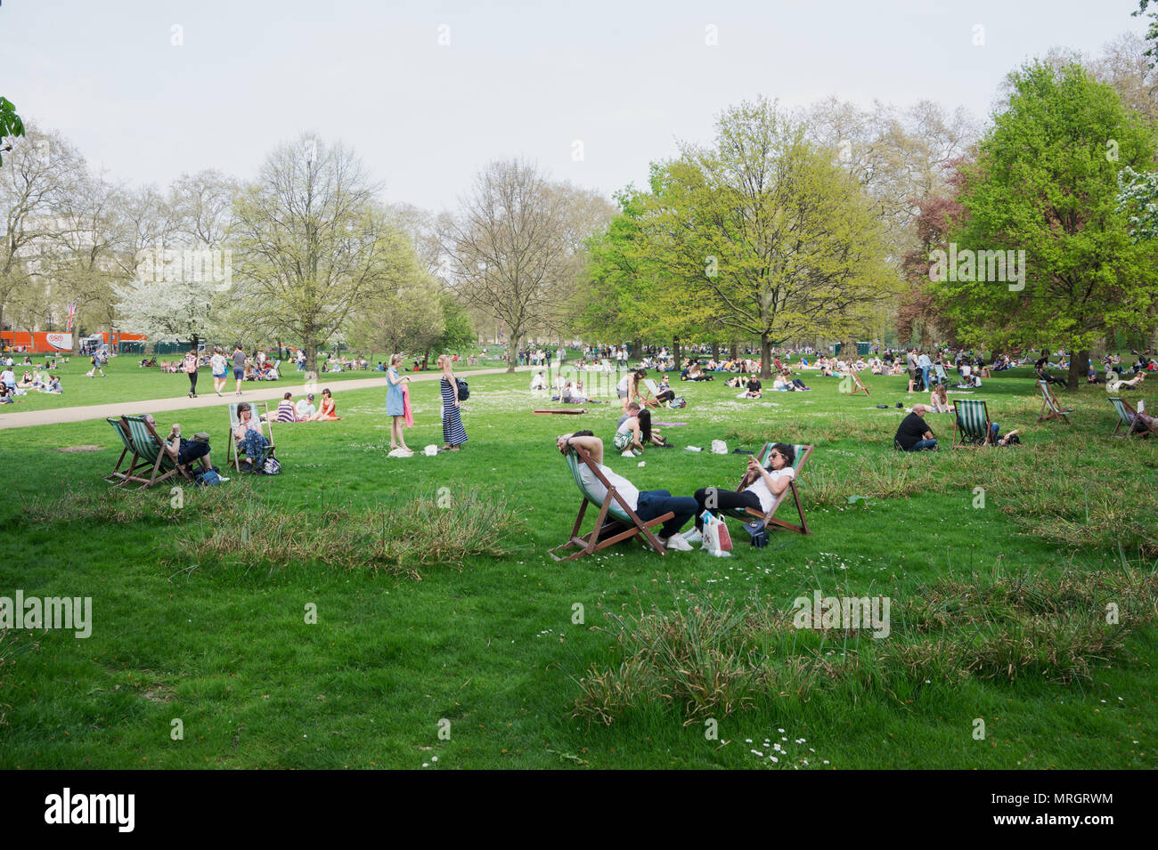 St James Park, Londra Inghilterra. Foto Stock