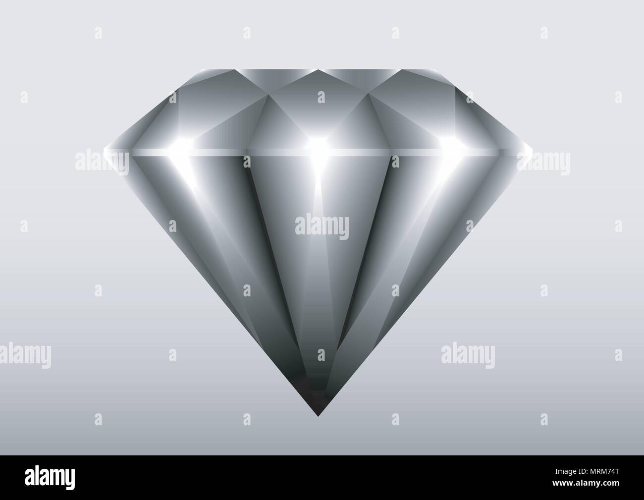 Il design del vettore di gioielli con diamanti oggetto Illustrazione Vettoriale