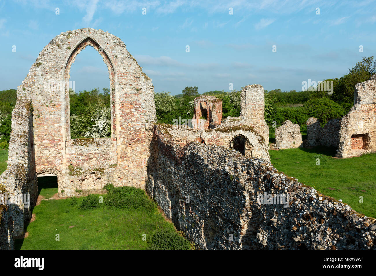 A Leiston Abbey, Suffolk, Inghilterra. Foto Stock