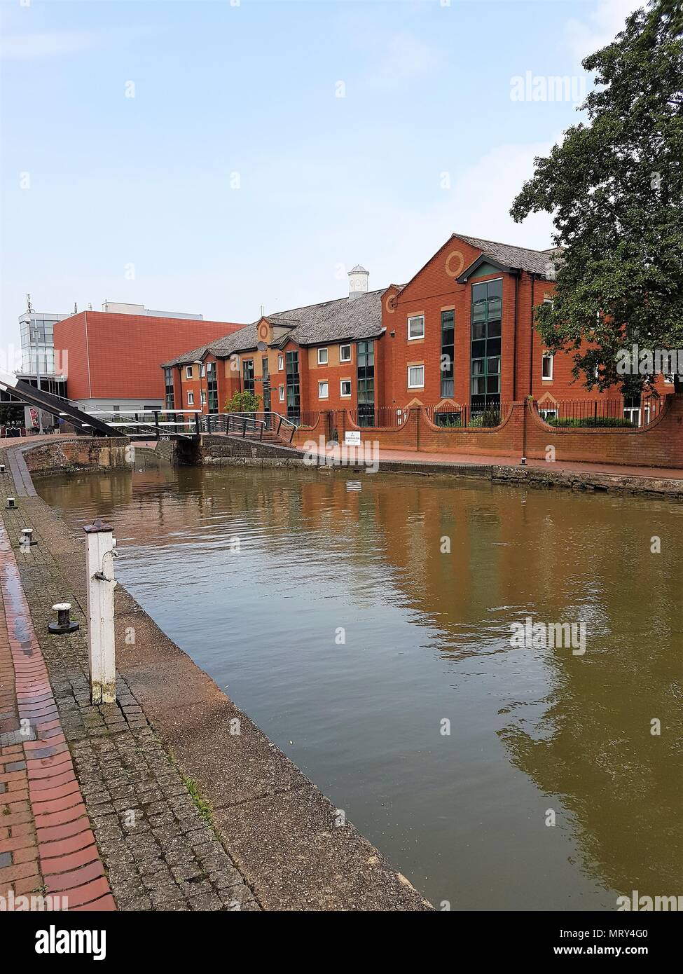 Banbury Canal, Oxfordshire, Regno Unito Foto Stock