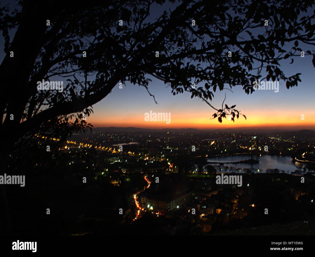 Città vecchia di Antananarivo, Madagascar, Africa Foto Stock