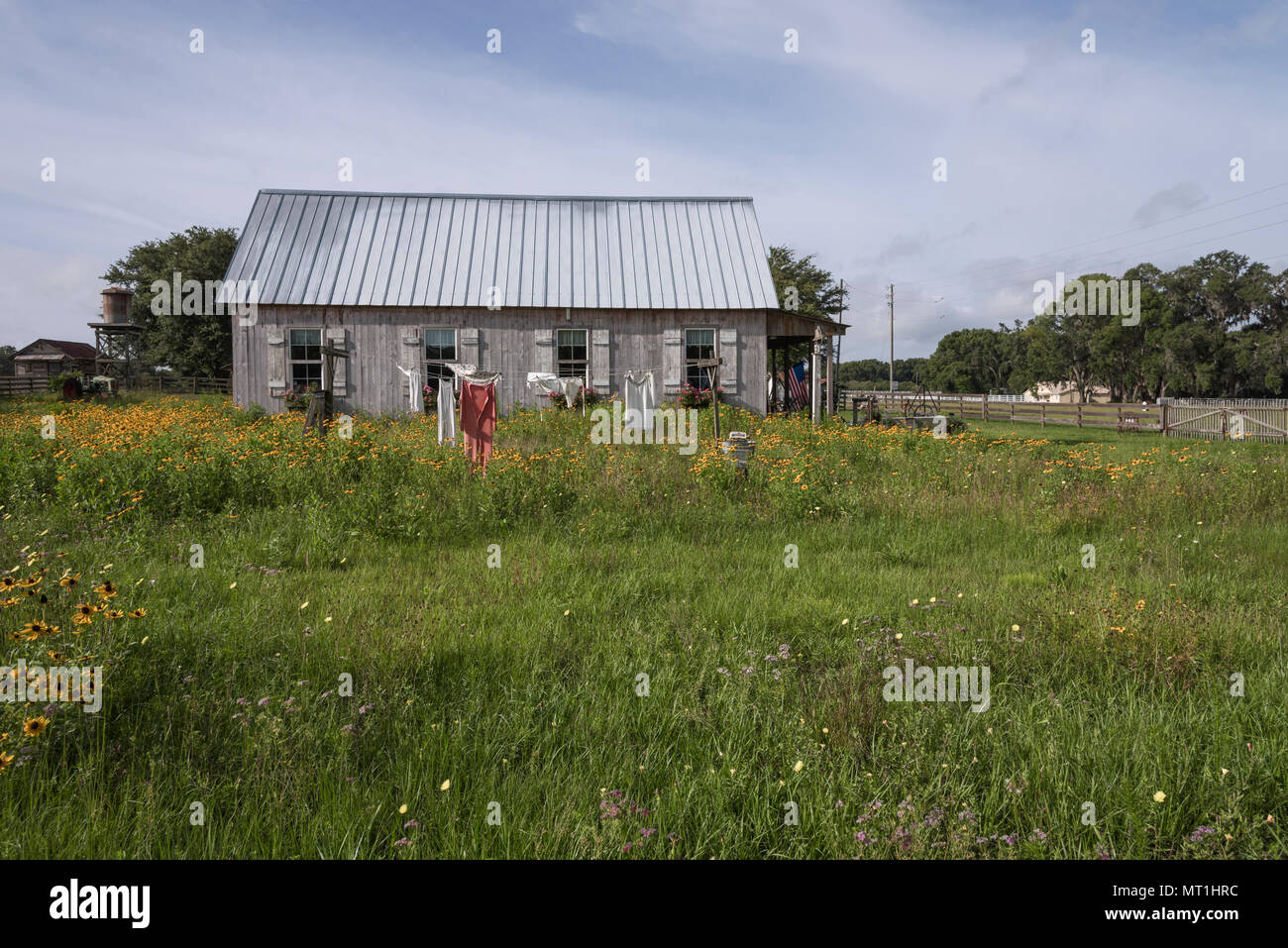 Vecchia Fattoria Florida USA Foto Stock
