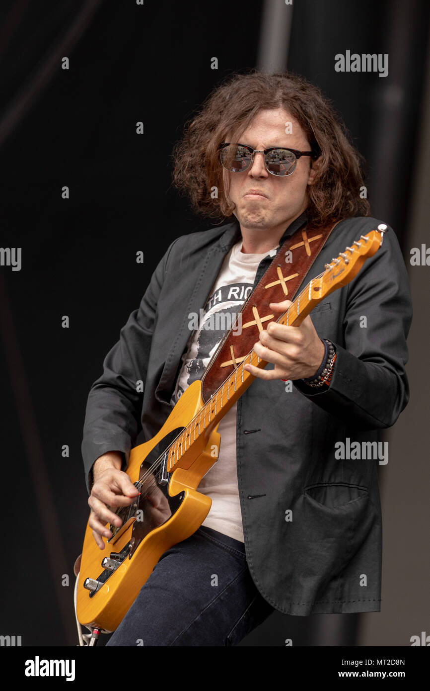 Napa California, Stati Uniti d'America. 26 Maggio, 2018. HAMISH ANDERSON BottleRock durante il Festival di Musica a Napa Valley Expo in Napa California Credit: Daniel DeSlover/ZUMA filo/Alamy Live News Foto Stock