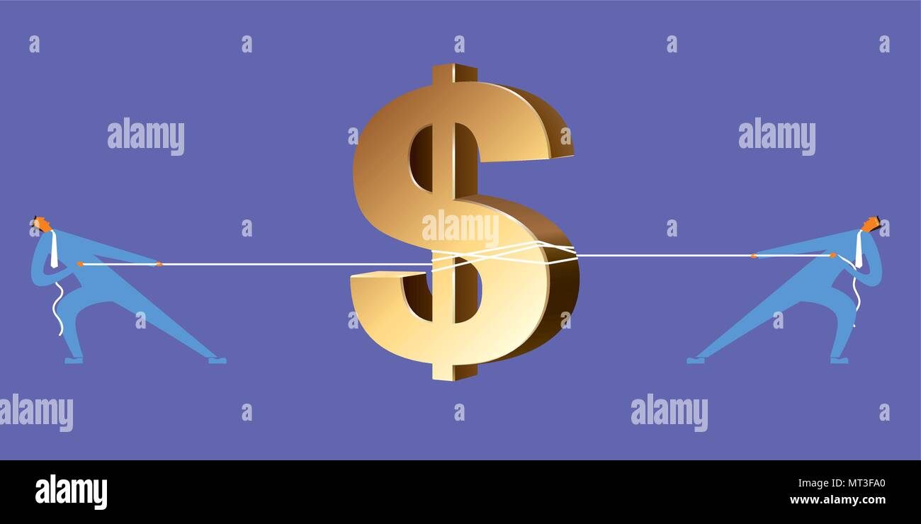 Finanza di guerra Immagini Vettoriali Stock - Alamy