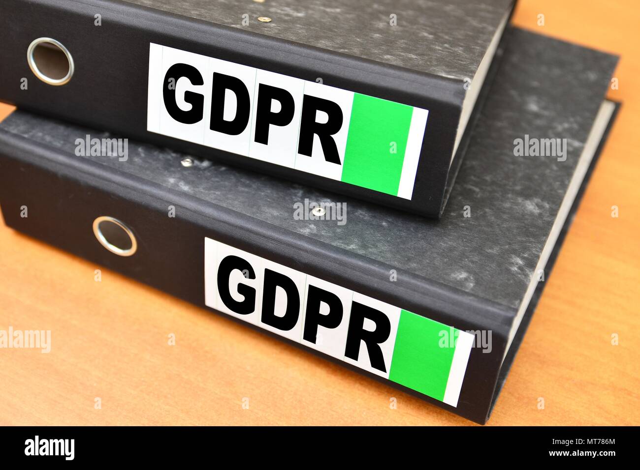 Il PILR, generale della protezione dei dati il Regolamento, file, file Foto Stock