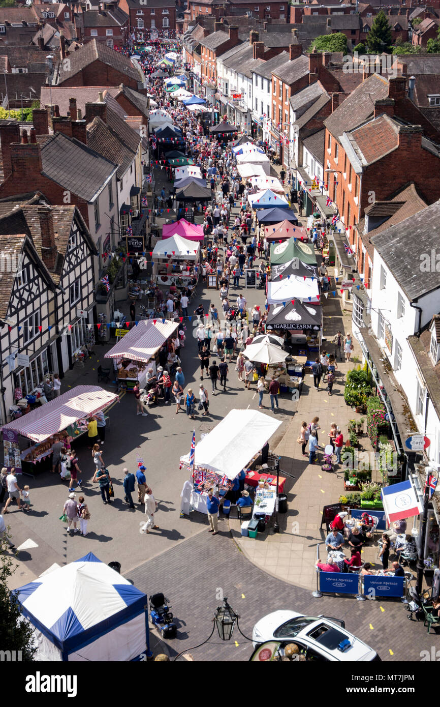 Alcester Food Festival Foto Stock