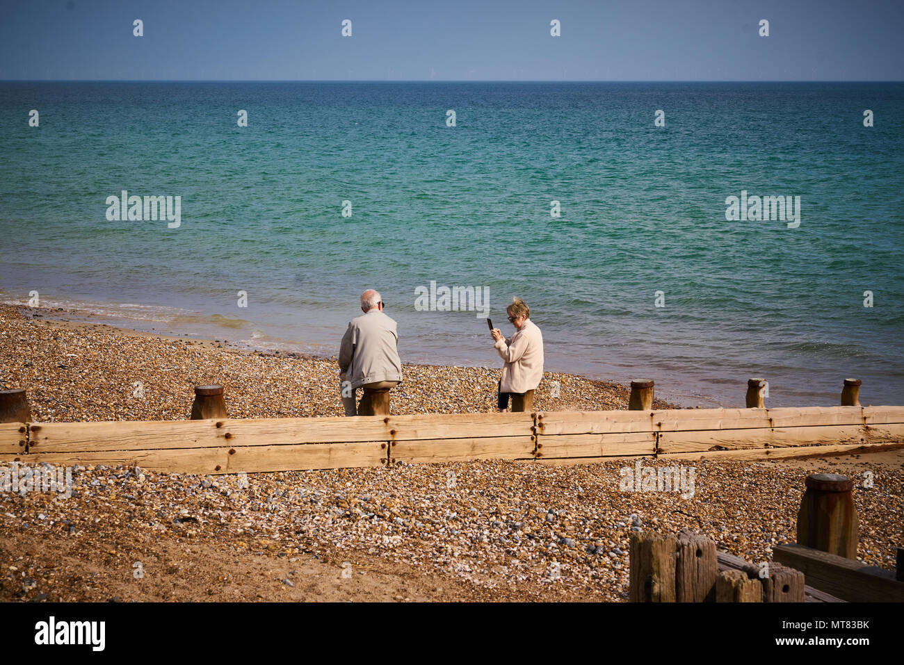 East preston beach Foto Stock