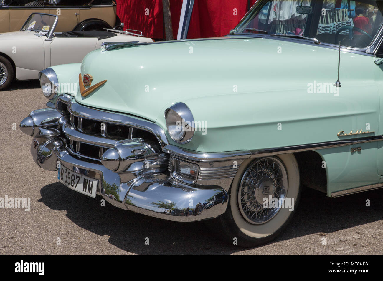 Classic Car Cadillac STS cinquantesimo lo stile vintage americano auto Foto Stock
