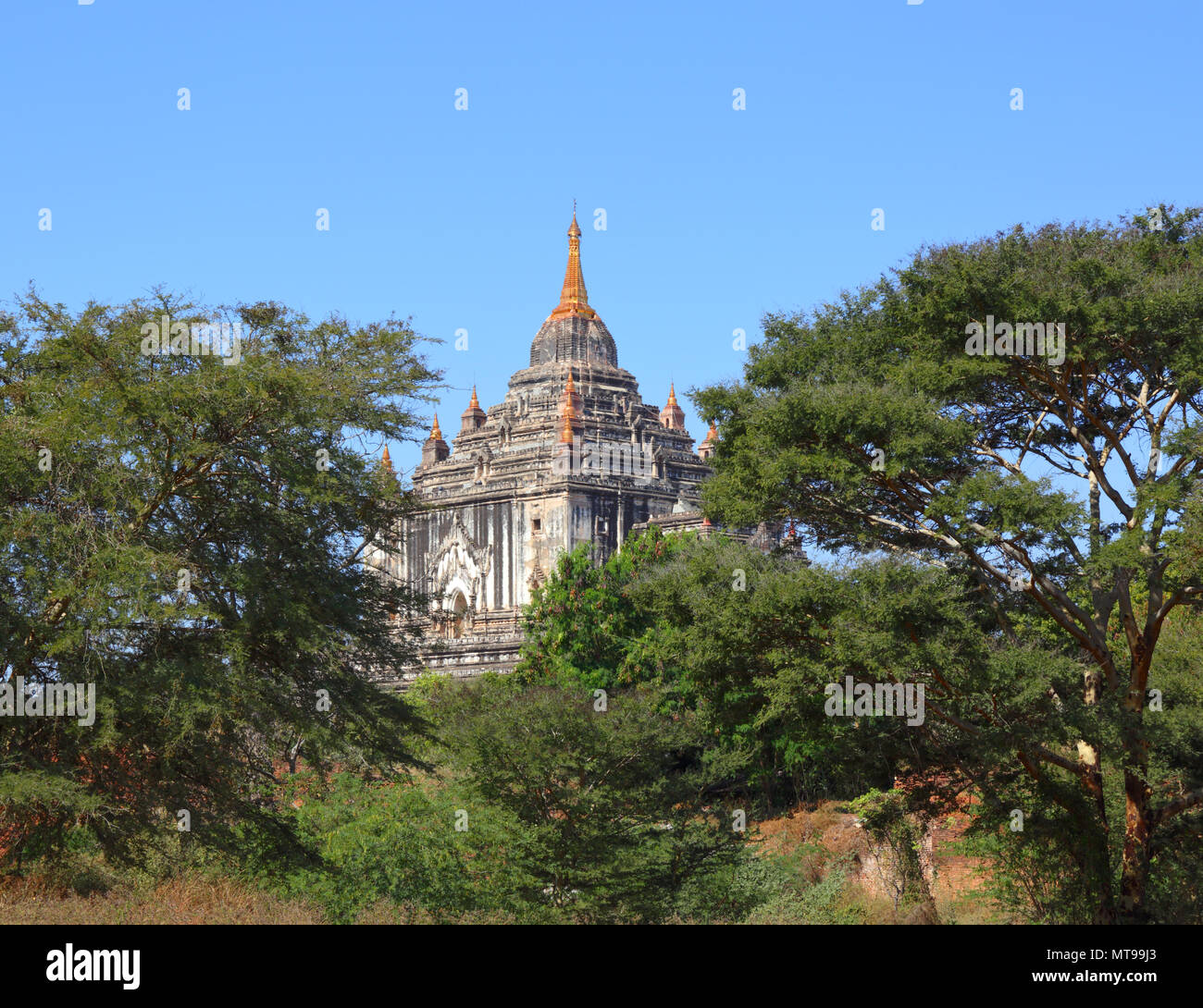 Che Byin Nyu tempio di Bagan Foto Stock