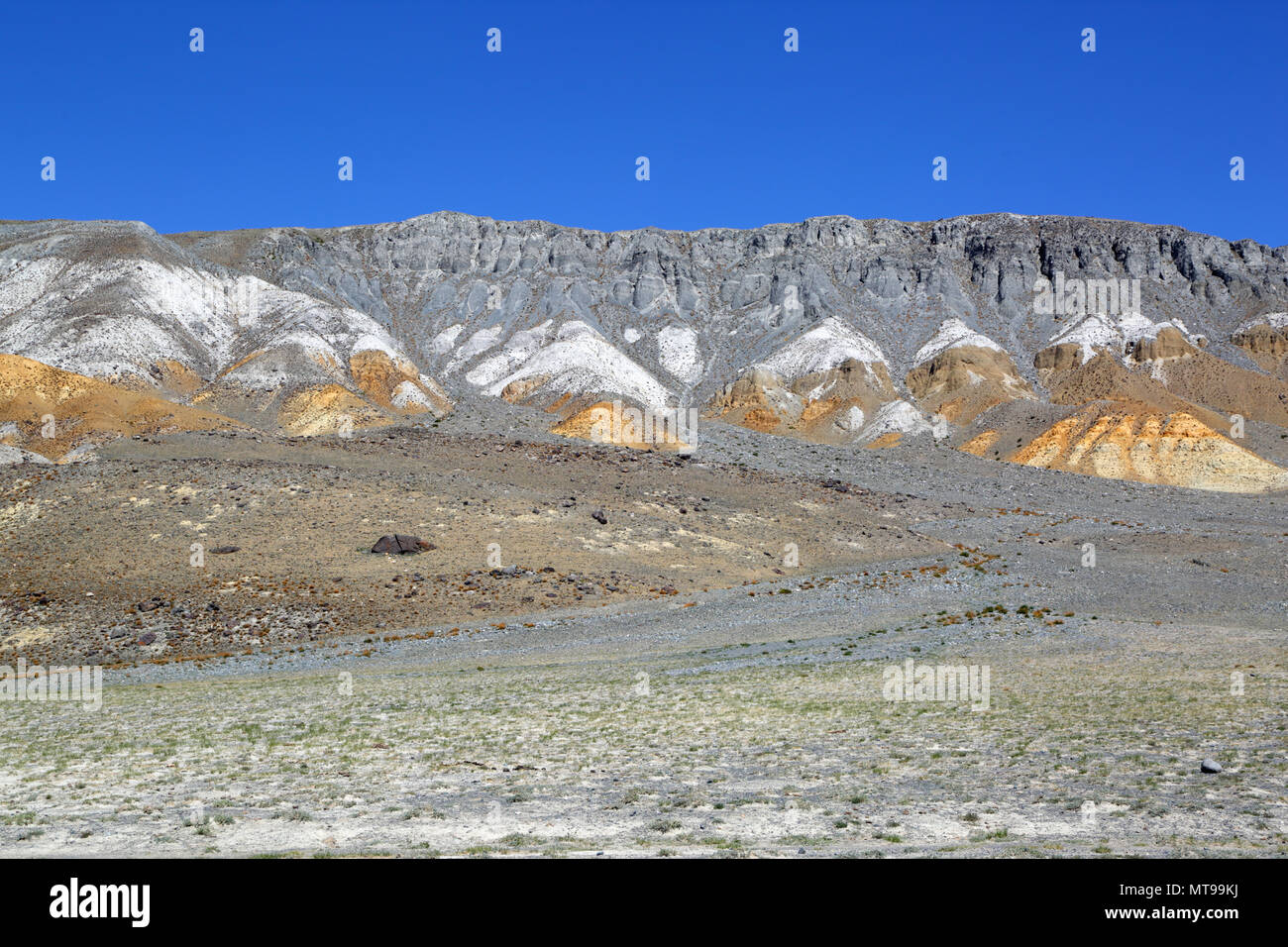 Un fantastico paesaggio di montagne di Altai Foto Stock