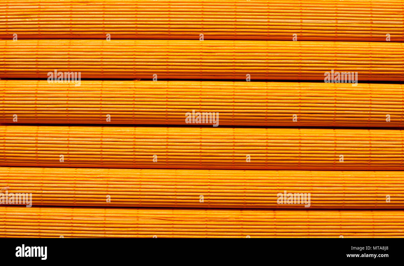 Legno di bambù texture con modelli naturali Foto Stock