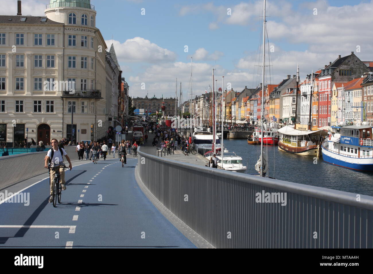 Inner Harbour Bridge (Inderhavnsbro) in Copenhagen Foto Stock