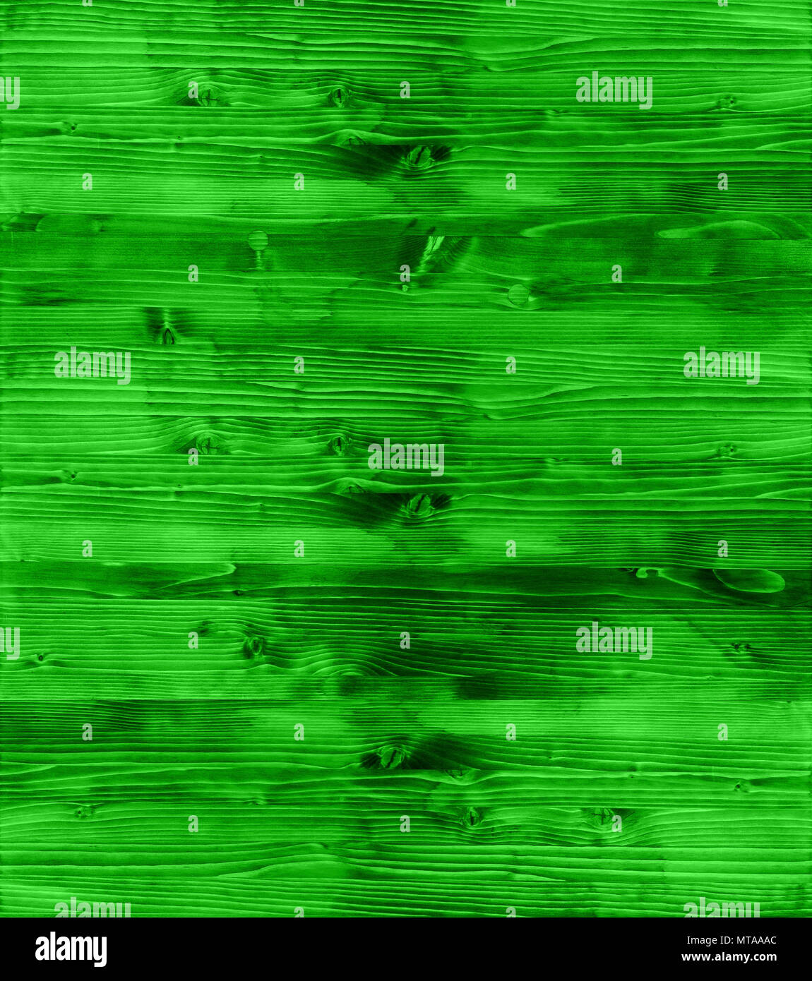 Il Neon verde texture di legno come texture di sfondo Foto Stock