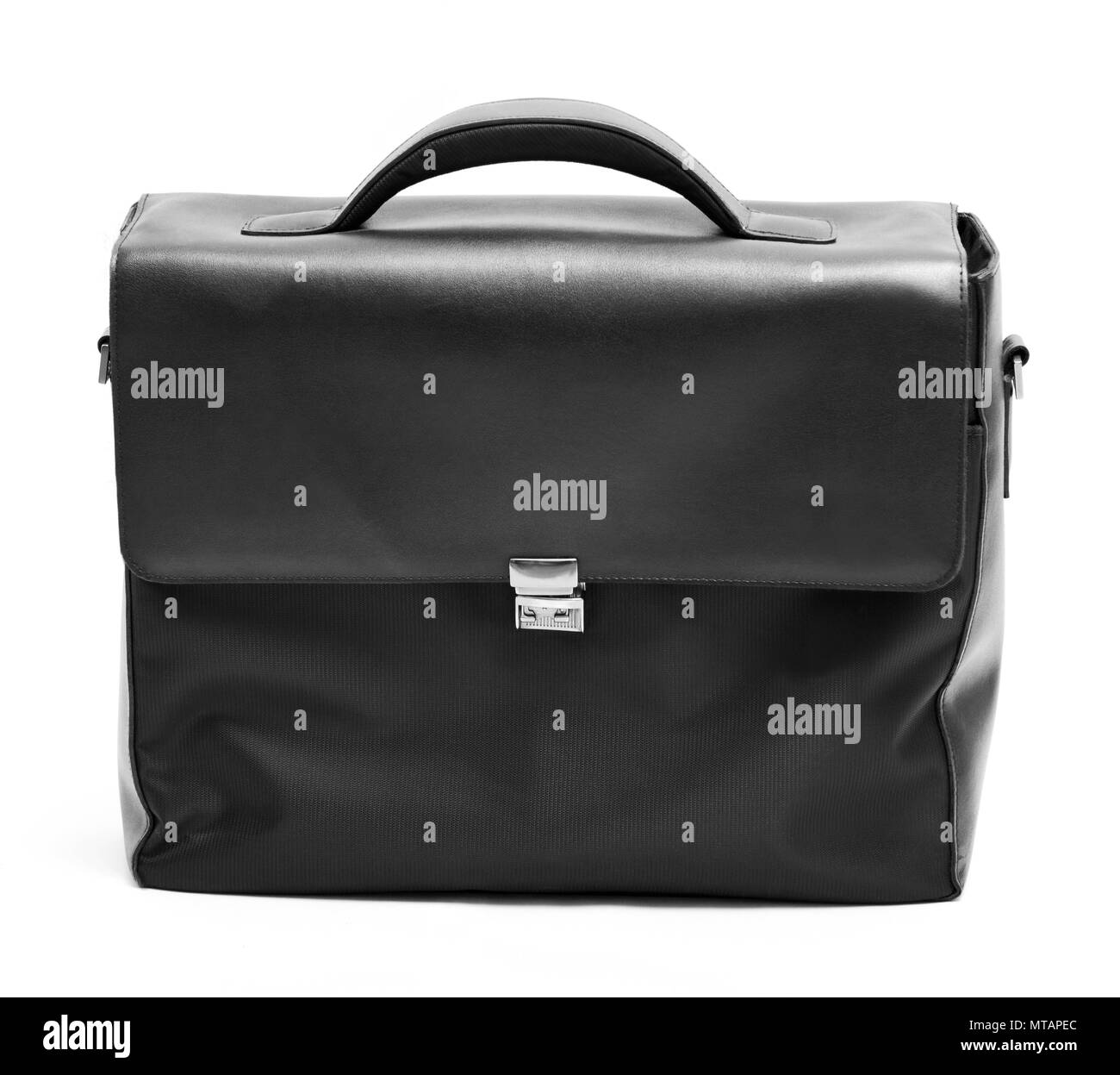 Borsa per portatile isolato su sfondo bianco Foto Stock