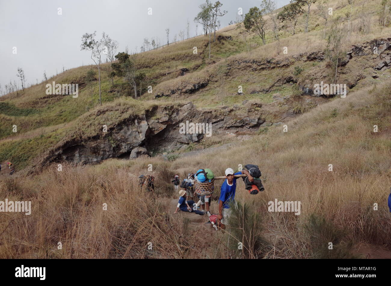 Rinjani National Park Foto Stock