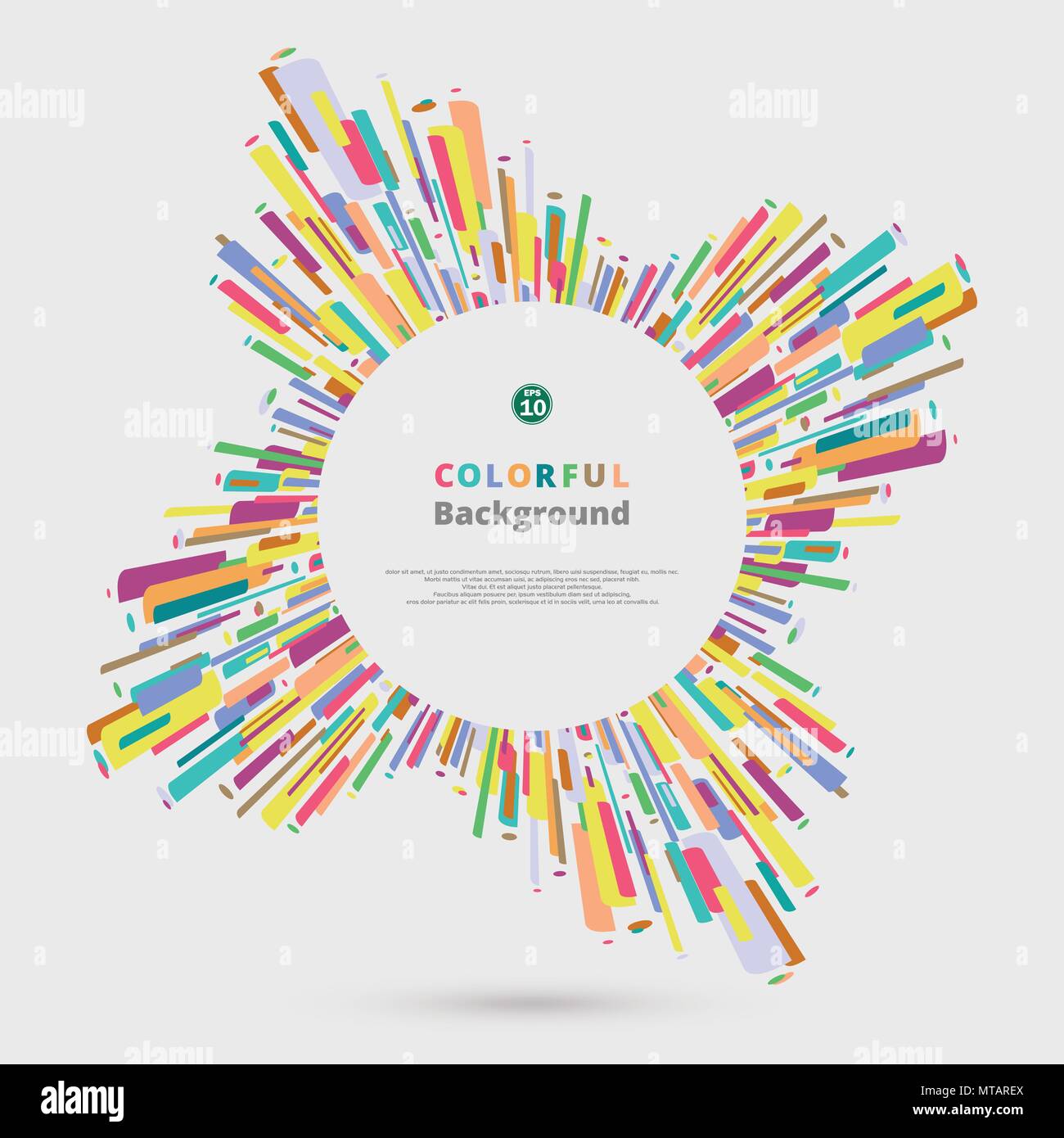 Abstract mix di colore in tono della striscia fresca i motivi delle linee sullo sfondo. Illustrazione eps vettoriali10 Illustrazione Vettoriale
