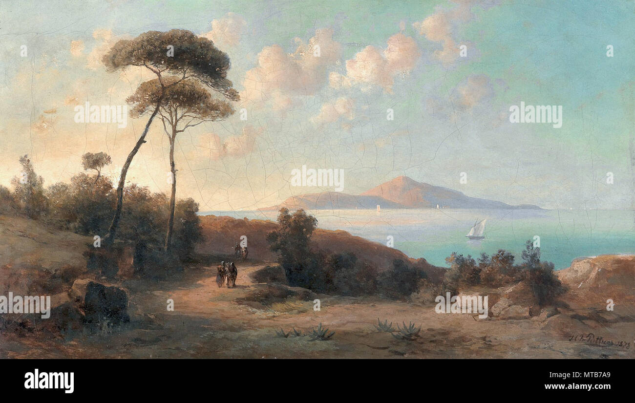 Puttner Josef Carl Berthold - una vista sud Foto Stock